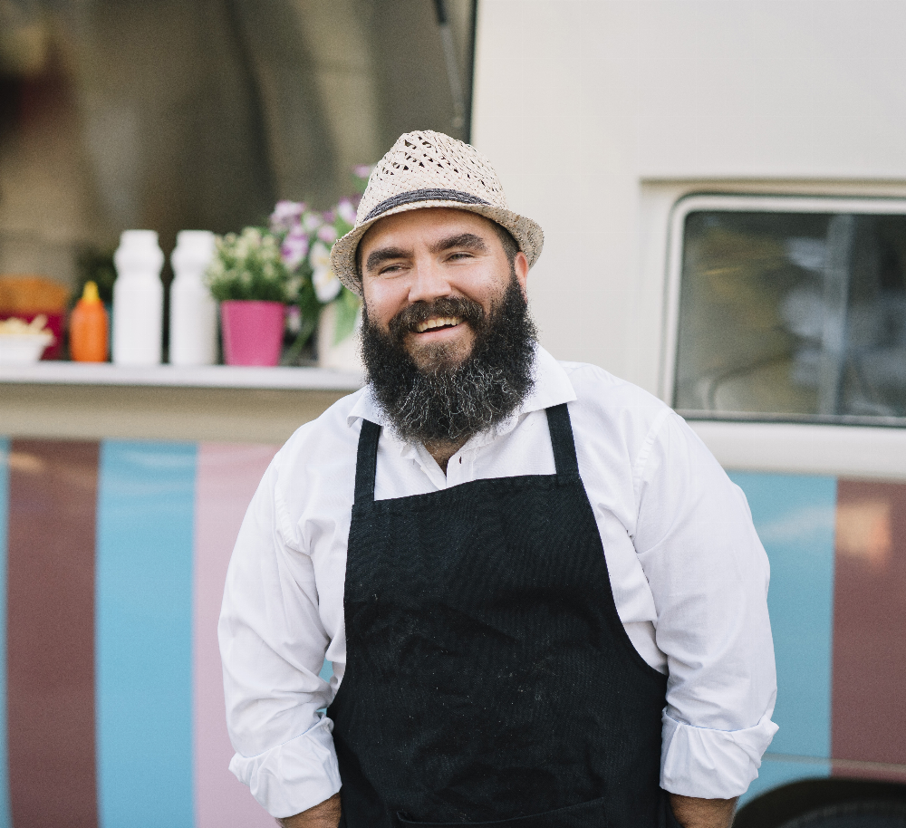 An Image of a Food Truck Owner